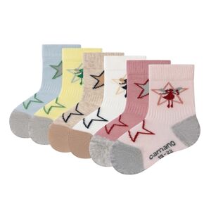 Camano Baby chaussettes pack de 6 rose 15/18
