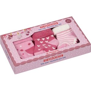 SPIEGELBURG COPPENRATH Chaussettes pour bébés, rose - BabyGlück (3 paires),...