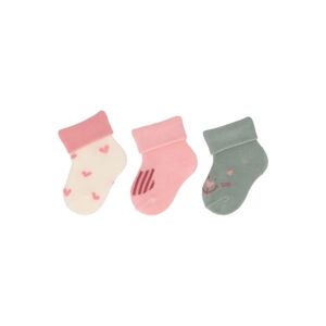 Sterntaler Chaussettes premier age pack de 3 chat ecru