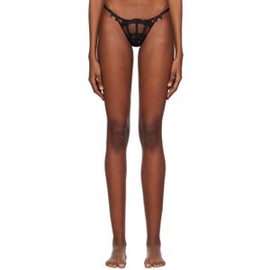 Agent Provocateur String Mariann noir - 5 - Publicité