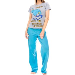 Disney Ensemble De Pyjamas Femme Aladdin Bleu Medium - Publicité