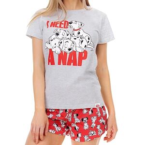 Disney Pyjama Femme   101 Dalmatiens Pyjamas   Pyjashort Cotton Gris Medium - Publicité