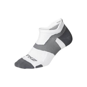 Chaussettes invisibles 2XU Vectr LightCushion Blanc S Mixte