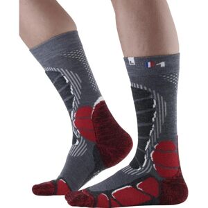 Chaussettes Monnet Trek Light Gris 37/38 Mixte