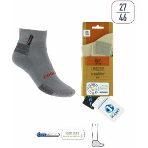 Élémenterre Chaussettes de randonnée low Élémenterre Notos Gris 39 Mixte