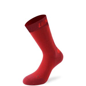 Chaussettes de compression mi-hautes Lenz 7.0 Merino Rouge 42/44 Mixte