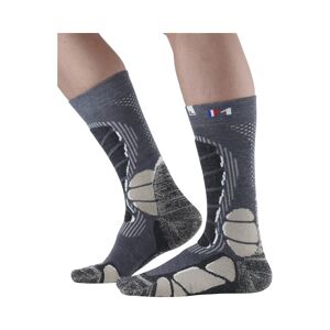 Chaussettes Monnet Trek Light Gris 43/44 Mixte