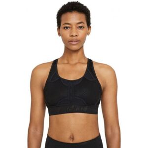 Soutien-gorge Nike Swoosh UltraBreathe Bra W - black/black/black/dark smoke grey noir L female - Publicité