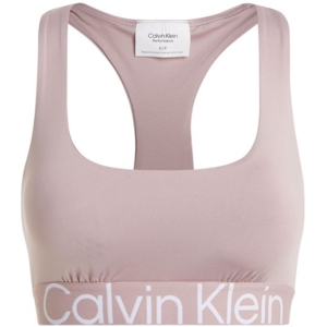 Soutien-gorge Calvin Klein Medium Support Sports Bra - gray rose rose XS female - Publicité