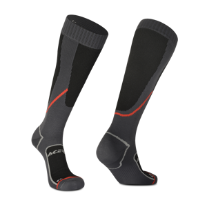 Chaussettes Acerbis No Wet Noir Gris 