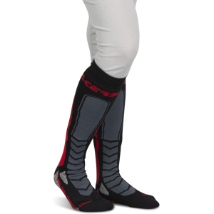 Acerbis Chaussettes Acerbis MX Pro Noir-Rouge -