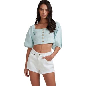 White Sand Top Bleu M Femme Bleu M female