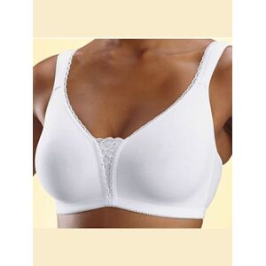 Soutien-gorge doux - petite fleur - noir + blanc NOIR + BLANC 90