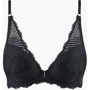 Aubade Rythm of Desire Soutien-gorge plunge foulard Noir 90C - Publicité