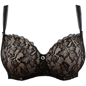 Aubade Rosessence Soutien-gorge corbeille coque confort Noir 90F - Publicité