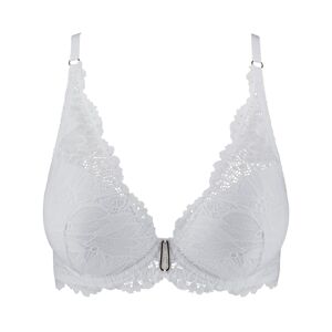 Flowermania Soutien-gorge plunge foulard Blanc 80E