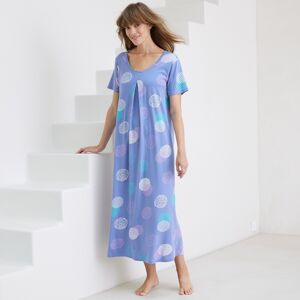 Blancheporte Chemise de nuit longue imprimée graphique - BlancheporteUne version longue pour notre chemise de nuit à l'imprimé graphique actuel et coloré. Son doux jersey de coton/viscose et sa coupe longue seront parfaits pour flâner à la maison ou faire