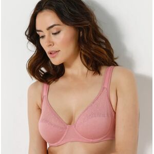 Confidence Lingerie Soutien-gorge dentelle unie Casma - avec armatures - Rose - 095E Rose 095E