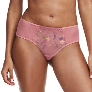 Shorty Suzy tulle brode multicolore - 44 - Rose - ChantelleDelicate broderie florale posee sur des coupes contemporaines, Suzy revisite la seduction a la francaise, style iconique de l?ADN Passionata. Rehausse d'une broderie florale coloree et raffinee, c