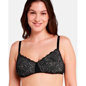 Sans Complexe Soutien-gorge post-operatoire en dentelle et coton Olivia - sans armatures - Noir - 105E Noir 105E