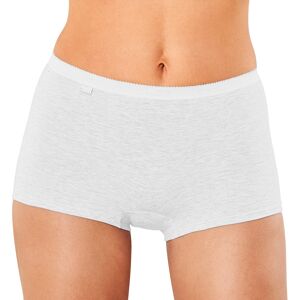 Short maxi Basic + - lot de 3 - 48 - Blanc - SloggiUne douceur de reve et le confort incroyable du coton pour ce short Basic + de Sloggi®... Plus couvrant pour plus de confort . Le savoir faire d'une marque legendaire !48Blanc