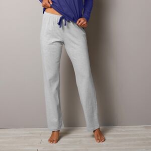 Pantalon de pyjama uni Estrella - coton - Blancheporte Gris 52