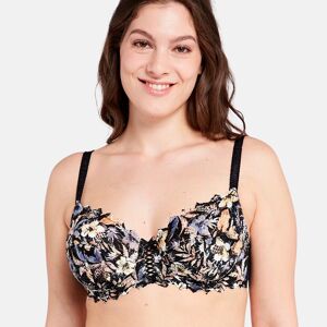 Sans Complexe Soutien-gorge forme emboîtante dentelle imprimee floral Arum - avec armatures - Autres - 100D Multicolored 100D