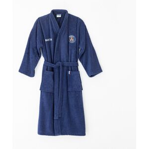 PSG Peignoir de bain adulte col kimono PSG® personnalisable éponge - PSG Bleu 38/42