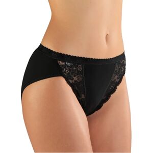 Sloggi Culotte taï Chic, lot de 3 achetées + 1 GRATUITE (1) - 42 - Noir - SloggiLa culotte taï Sloggi® Chic, confortable et élégante, allie la douceur du coton à la féminité de la dentelle... et en plus sa confection vous garantit une résistance aux lavag