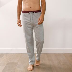 Blancheporte Pantalon Pyjama Bas Droits - Lot De 2 - Homme Gris/rouge 36/38