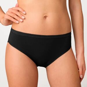 Blancheporte Culotte midi basique - lot de 3 - BlancheporteExtensible, indéformable et un porter impeccable, cette culotte midi en coton est irréprochable !46/48Noir