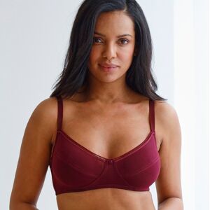 Blancheporte Soutien-gorge coton stretch sans armatures - lot de 2 - Blancheporte Violet 100