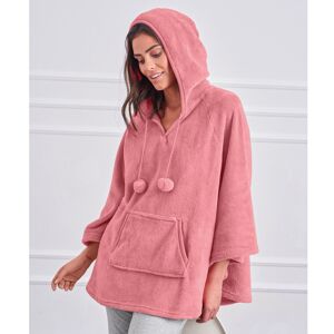 Poncho a capuche, maille polaire toucher peluche - BlancheportePour avoir bien chaud chez soi et se detendre, rien de tel que ce superbe poncho ultra moelleux, aussi doux qu'une peluche. Si facile a enfiler que vous n'aurez plus envie de le quitter !38/40