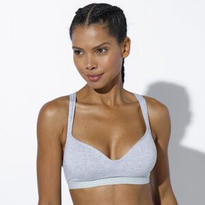 Blancheporte Soutien gorge sport dos croisé - sans armatures - BlancheporteParce qu'il offre un maintien irréprochable tout en sublimant votre décolleté, ce soutien-gorge de sport deviendra vite un allié !95Gris