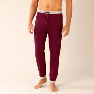 Blancheporte Pantalon Pyjama Bas Resserres - Lot De 2 - Homme Gris/rouge L/52/54