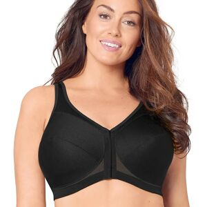 Glamorise Soutien-gorge ouvert devant spécial dos MagicLift - 95C - Noir - GlamoriseVous serez forcément séduite par ce modèle iconique Magic Lift, qui a déjà fait ses preuves ! Sa structure spéciale au dos renforcé, aide doucement la posture, soulage les