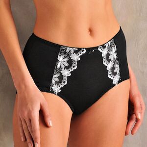 Confidence Lingerie Gainette effet ventre plat Calenca - 50/52 - Noir - Confidence LingerieAussi belle dessous que dessus ! Confortable et très féminine avec ses jolies broderies, cette gainette effacera votre petit ventre... et vos complexes !50/52Noir