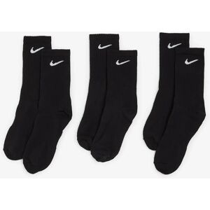 Nike Chaussettes X3 Crew noir 39/42 femme