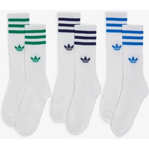 Adidas Originals Chaussettes X3 High Crew Trefoil blanc/multicolore 35/38 femme