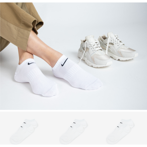 Nike Chaussettes X3 Invisible blanc 35/38 femme