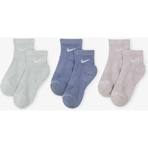 Nike Chaussettes X3 Everyday Mid gris 39/42 femme