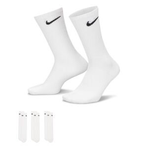Nike Lot de 3 paires de chaussettes Nike Everyday Blanc Unisexe - SX7676-100 Blanc M unisex
