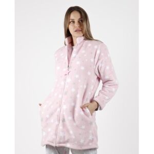 Admas pour femme. 57536-100-000254 Robe à manches longues Make a Wish rose (M), Homewear, Polyester, Manche longue - Publicité