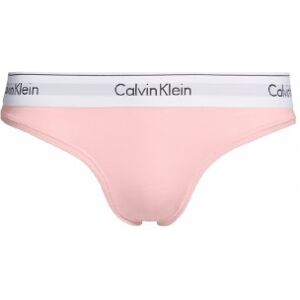 Calvin Klein pour femme. 0000F3786E String Modern Cotton rose (M), Casuel, Homewear, Coton, Modal, Élasthanne - Publicité