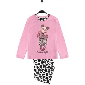 Santoro unisex pour enfant. 56626-0-000215 Pyjama Northern Lights rose, imprimé animaux (4años= 100/105cm), Homewear, Imprimé animal, Coton, - Publicité