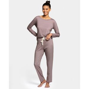 IMPETUS Pyjama de femme long en Modal BEIGE S femme