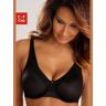 Soutien-gorge minimiseur lingerie avec effet minimiseur réduit visuellement la poitrine - Nuance - noir NOIR 90