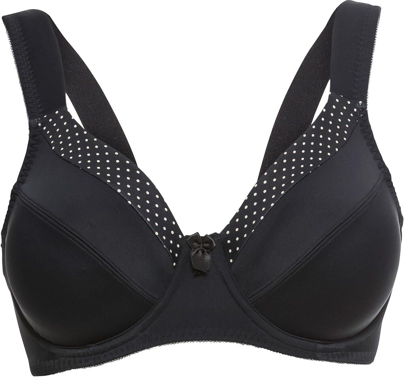 bonprix Soutien-gorge minimiseur à armatures noir 100/90/105/110/115/95/120