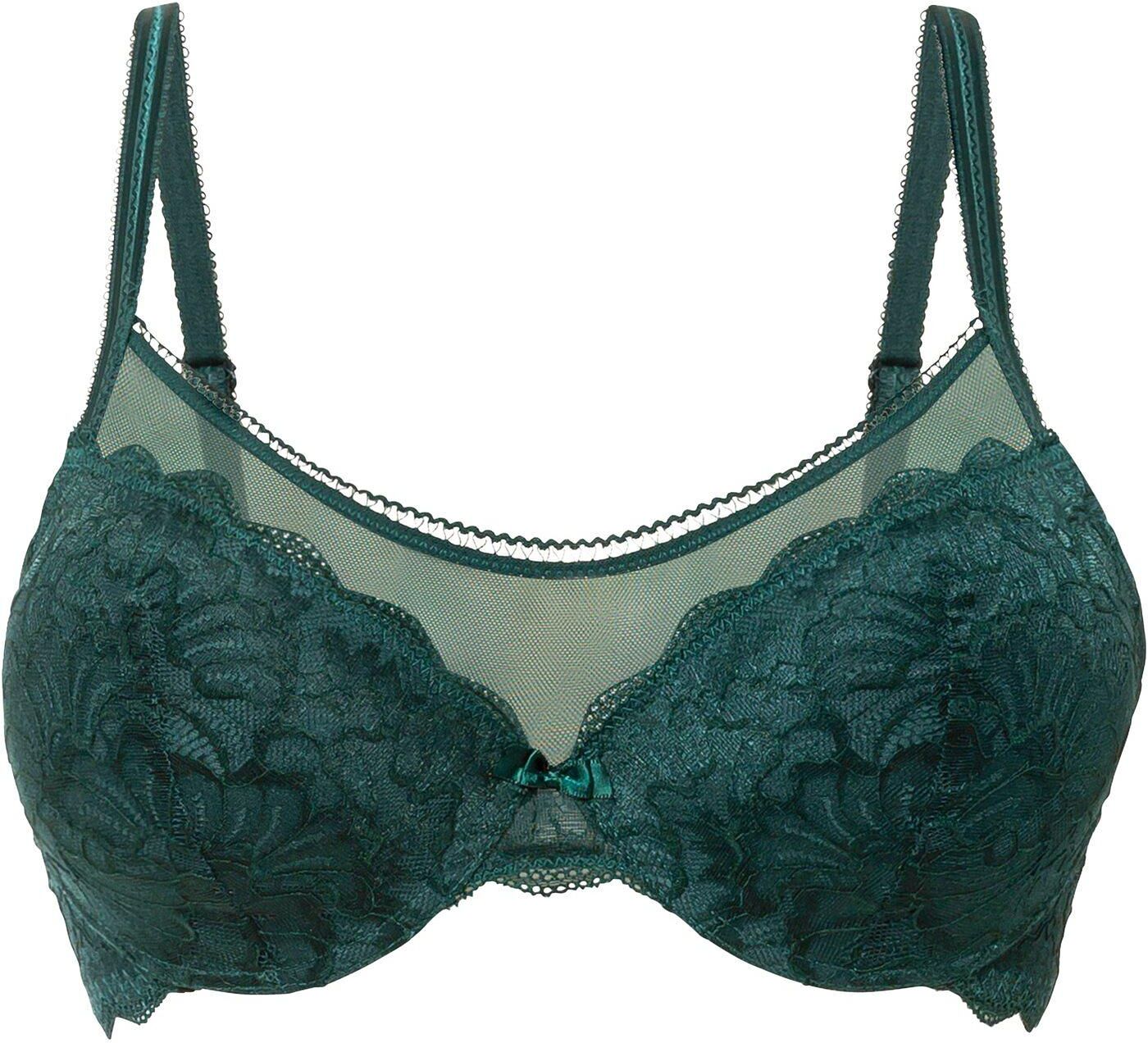 bonprix Soutien-gorge à coques et armatures avec matériau recyclé vert 100/110/85/115/105/90/95