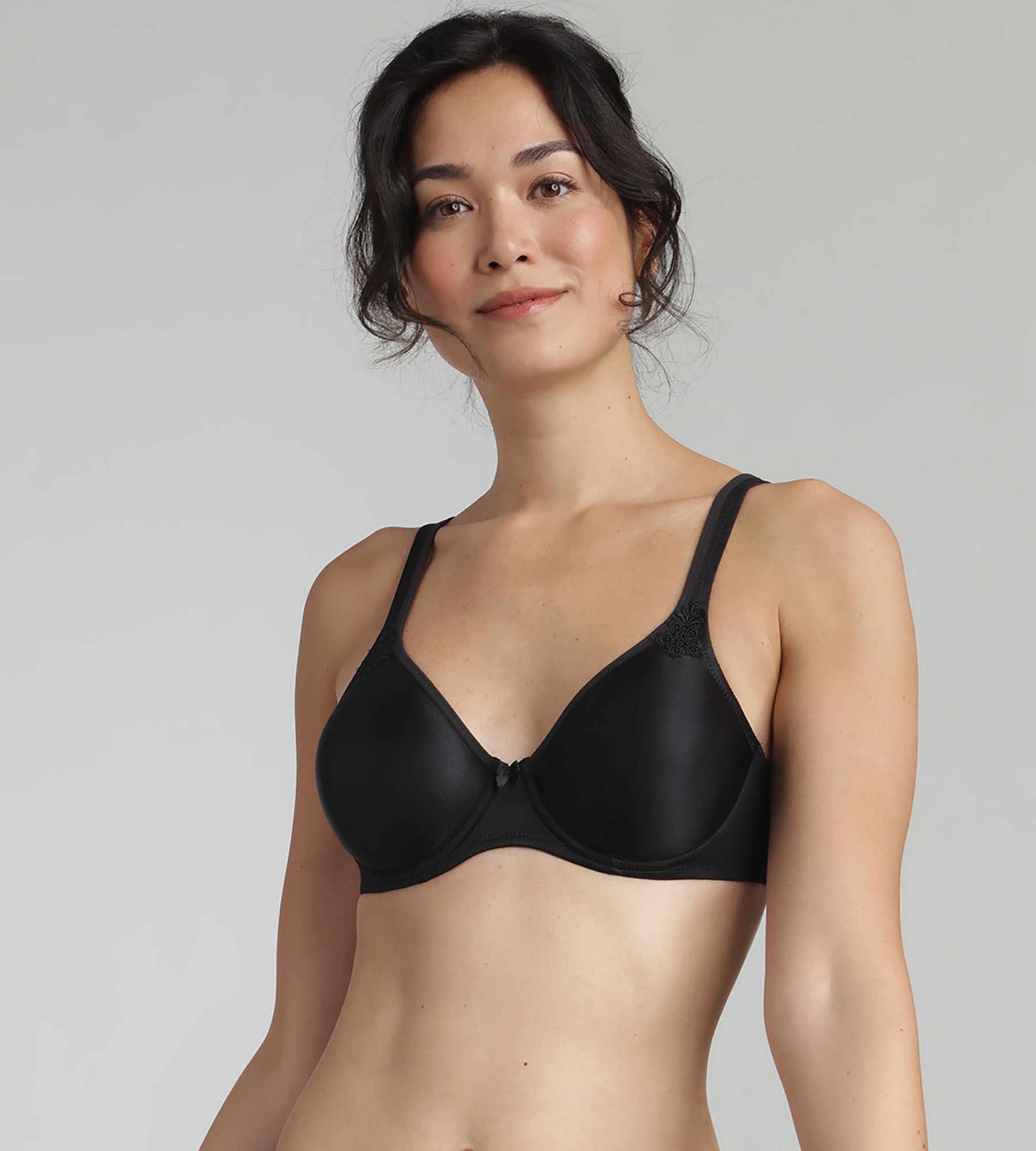 Playtex Soutien-gorge emboîtant noir Essential Support 105B